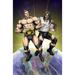 The Adventures of Al Snow and Head featuring Jessie Godderz, Territories Cover, Autographed by Jessie Godderz